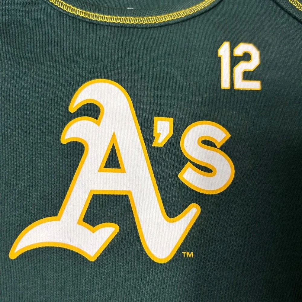 NEW Oakland Athletics A's Bodysuit Infant 18M Green Sean Murphy 12‎ Baseball
